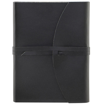 Lantern Studios A5 Wrap Journal/Notebook Stationery - Black