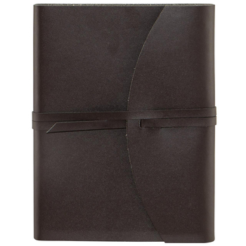 Lantern Studios A5 Wrap Journal/Notebook Stationery - Brown