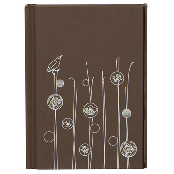 Lantern Studios A6 Journal/Notebook Hardcover - Magnetic Choc/Wree