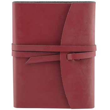Lantern Studios A6 Wrap Journal/Notebook Stationery - Red