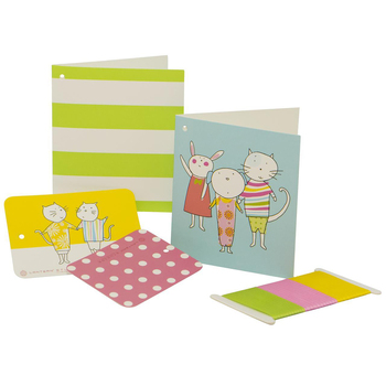 Lantern Studios Animal Playdate Gift Tag/Cards Set