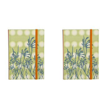 2PK Lantern Studios Botanica A6 Journal Stationery Hardcover - Kanga Paw