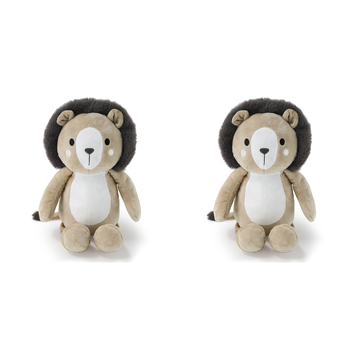 2PK The Peanutshell Madagascar Plush Toy Baby Nursery Decor