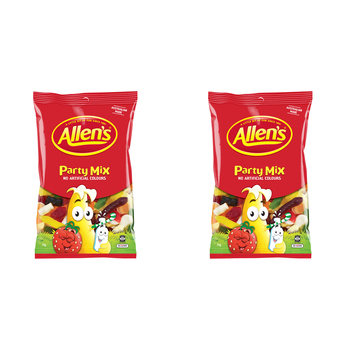 2PK Allen's 1.3kg Party Mix Lolly Bag