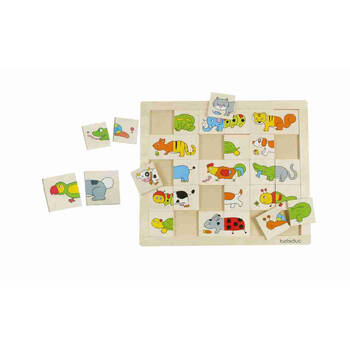 Beleduc Match & Mix Puzzle Animals Creative Development Kids/Children - 3y+