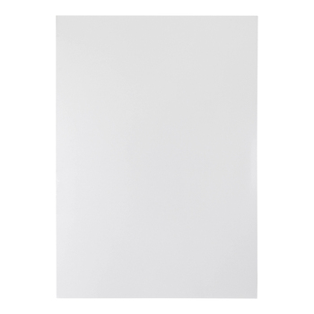 20pc Marbig A4 File Gloss Presentation Folder - White