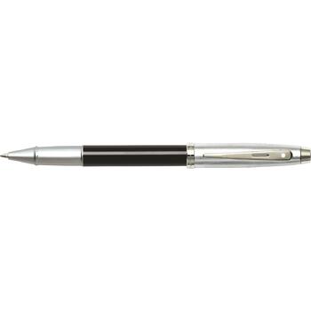 Sheaffer 100 Glossy Roller Ball Pen Chrome/Nickel Black
