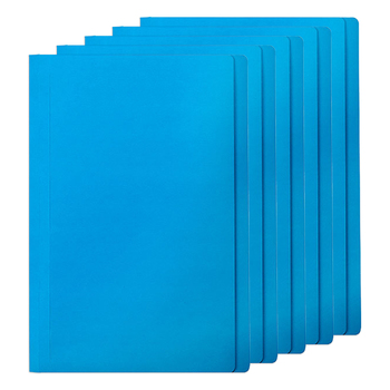 100pc Marbig Foolscap File 170gsm Manilla Folder - Blue