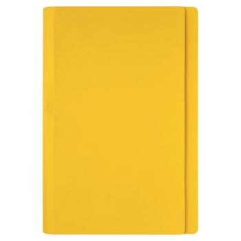 100pc Marbig Foolscap File 170gsm Manilla Folder - Yellow