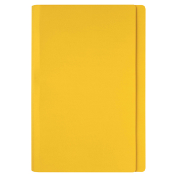100pc Marbig Foolscap File 170gsm Manilla Folder - Yellow
