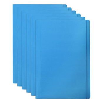 40pc Marbig Foolscap Manilla Folder Document Holder - Blue