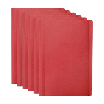 40pc Marbig Foolscap Manilla Folder Document Holder - Red
