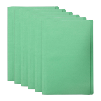 40pc Marbig Foolscap Manilla Folder Document Holder - Green