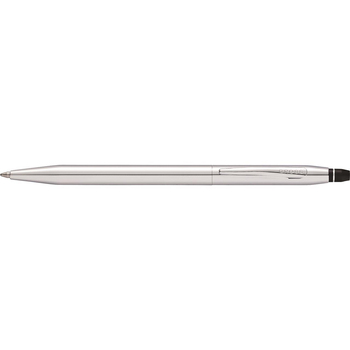 Cross Click Ball Point Pen/Ballpoint Medium Nib HP Chrome