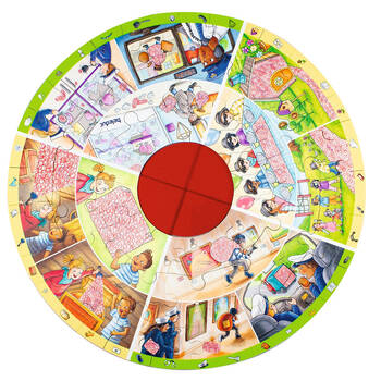 Beleduc XXL Detective Puzzle Wooden Theme Floor Kids/Children - 3y+