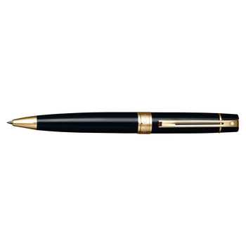 Sheaffer 300 Glossy Ball Point Pen Black/Gold Trim