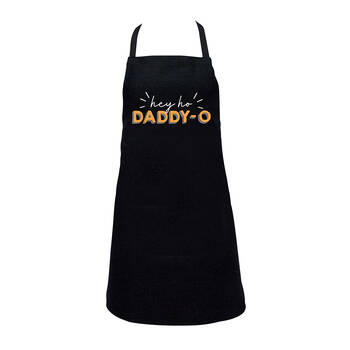 Annabel Trends Cotton Screen Print Apron 60x80cm Hey Ho Daddy O