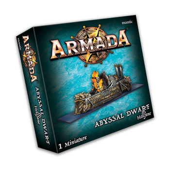 Kings of War Abyssal Dwarf Hellfane Tabletop Miniature Toy