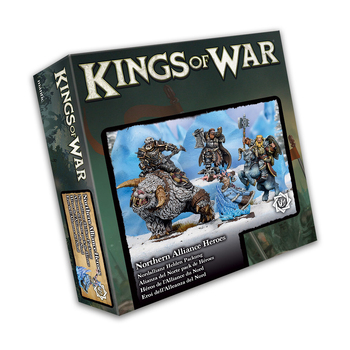 Mantic Games Kings of War Northern Alliance Heroes Pack Toy