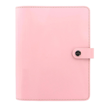 Filofax A5 The Original Personal Organiser Binder - Patent Rose
