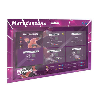 Cation Arts All Time Wrestling Matt Cardona Card & Dice Game 14y+