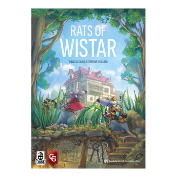 Capstone Games Rats of Wistar Strategy Building Board Game 13y+