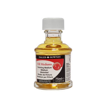Daler Rowney All-Purpose Linseed Stand Oil Painting Liquid Art Medium 75ml