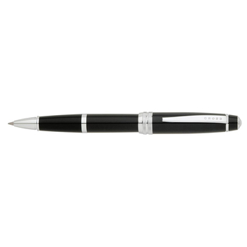 Cross Bailey Rollerball Pen Gel Ink Writing Stationery Black Lacquer