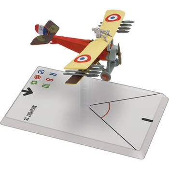 Ares Games Wings of Glory WGF125B Nieuport 16 Navarre Figure