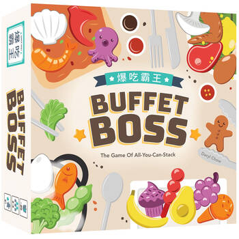 Origame Buffet Boss w/ Rulebook Kids Stacking Activity Game 6y+