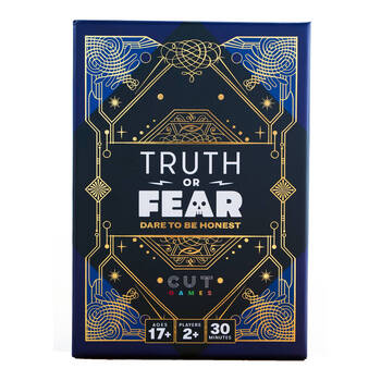 Cut Games Truth or Fear Dare to be Honest Question Card Game 14y+