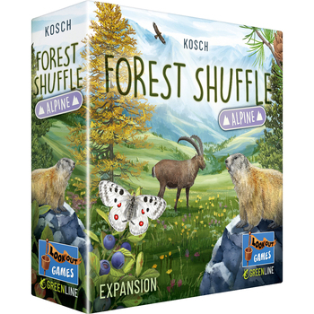 Lookout Games Forest Shuffle Alpine Expansion Tabletop Board Game 10y+