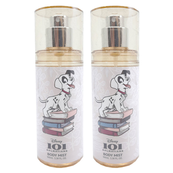 2PK 101 Dalmatians 100ml Body Mist Perfume Soft Scent Kids 6y+