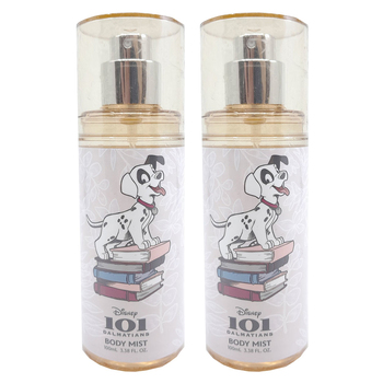 2PK 101 Dalmatians 100ml Body Mist Perfume Soft Scent Kids 6y+