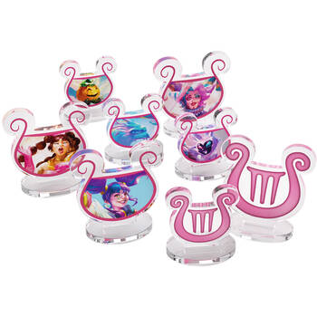 8pc Altered Gamegenic Acrylic Hero Figure Premium Standees - Lyra