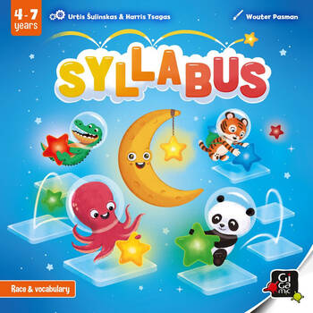 Gigamic Syllabus Race & Vocabulary Educational Board Game Kids/Children 4y+