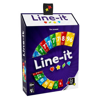 Gigamic Line-it Kids Number Card Deck Game Set 8y+