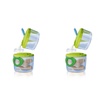 2PK Chicco Nursing 3 Phase System Powder Milk Dispenser