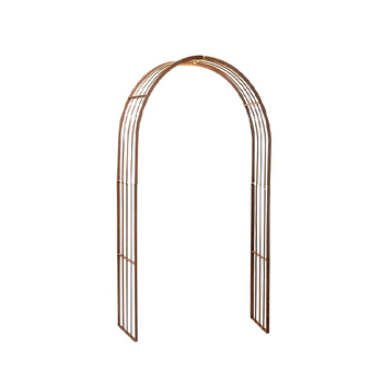 Garden Rust Metal 215cm Arch Outdoor Decor - Small