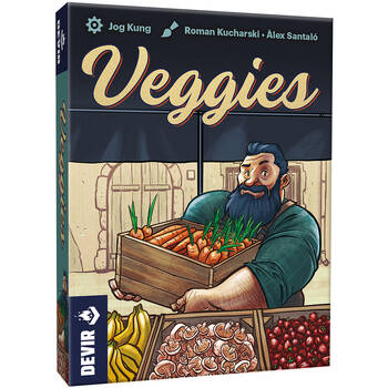 Devir Games Veggies Kids/Family Strategy Card Game 8y+