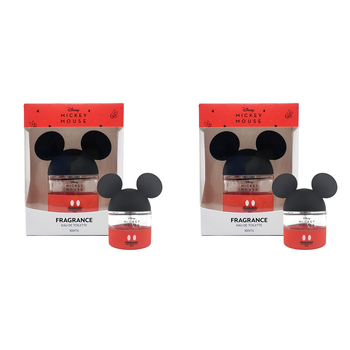 2PK Disney Mickey Mouse Pop Fragrance Eau De Toilette 100ml 6y+