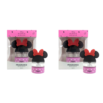 2PK Disney Minnie Mouse Pop Fragrance Eau De Toilette 100ml 6y+