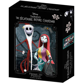 300pc Prime Nightmare Before Christmas 3D Jigsaw Puzzle 31x46cm 6y+