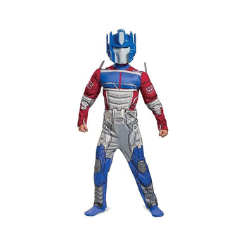 Disguise Transformers Optimus Fancy Dress Costume Kids/Childrens Size 7-8 7y+
