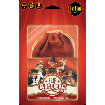 Iello Flip Circus Kids Interactive Strategy Card Game 10y+