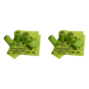 2PK Nite Ize Pack-A-Poo Biodegradable Refill Bags Green 9cm
