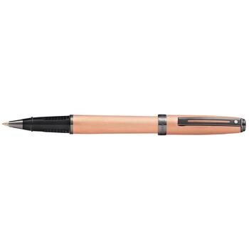 Sheaffer Prelude Roller Ball Gel Ink Pen Brushed Copper Gunmetal