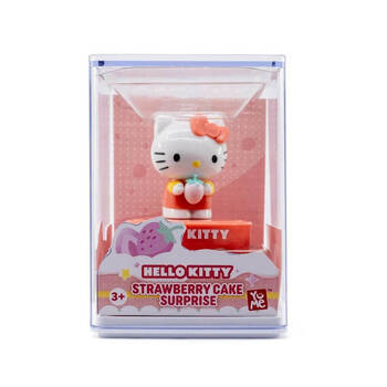 Yume Hello Kitty Strawberry Cake Surprise 8cm - Assorted 3y+