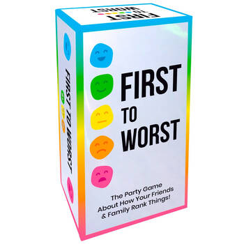 Dyce Games First to Worst Fun Play Party Board Game 8y+