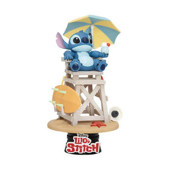 Beast Kingdom D Stage PVC Lilo & Stitch Stitch Summer Vibe 16cm